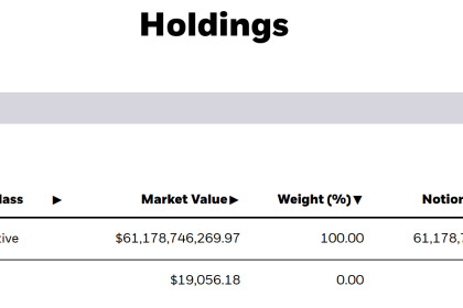 IBIT ETF BTC Holdings
