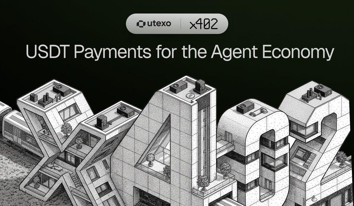 Utexo And X402 Enable USDT Payments For The Agent Economy With Near-Instant Settlement