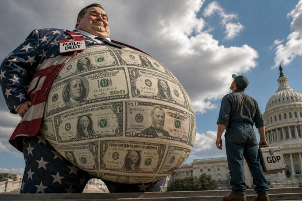 America’s $31.27 trillion in debt now exceeds GDP – silently reinforces the case for Bitcoin