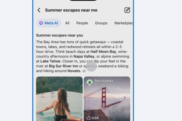 Facebook’s new AI Mode search gets its info from public posts