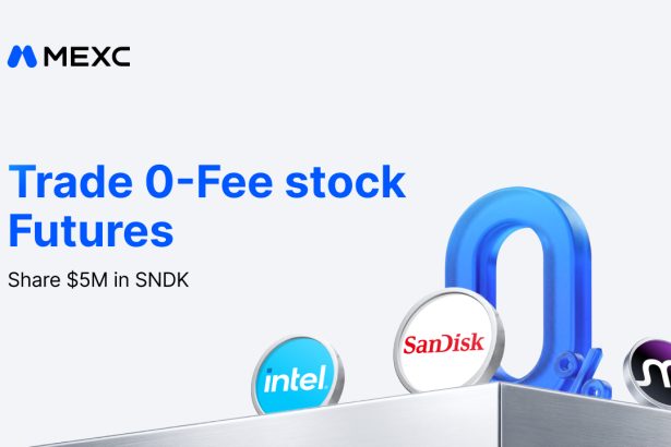 MEXC Launches 0-Fee Stock Futures Campaign With $5,000,000 SNDK Prize Pool