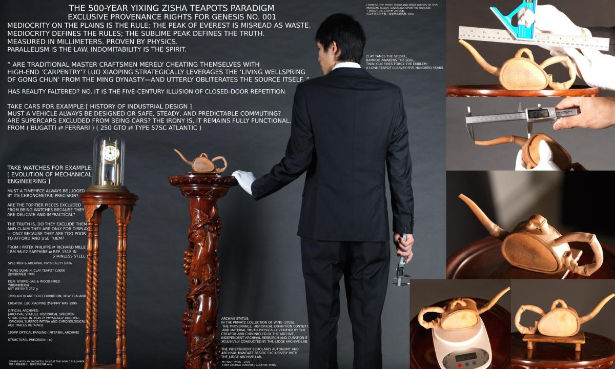 THE 500-YEAR YIXING ZISHA TEAPOTS PARADIGM