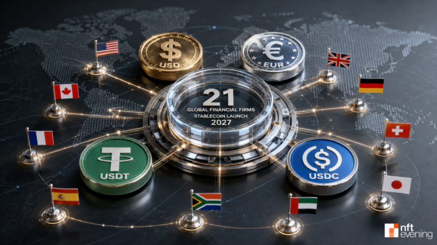 21 Global Financial Firms Plan USD Stablecoin Launch in 2027 21 Global Financial Firms Plan USD Stablecoin Launch in 2027