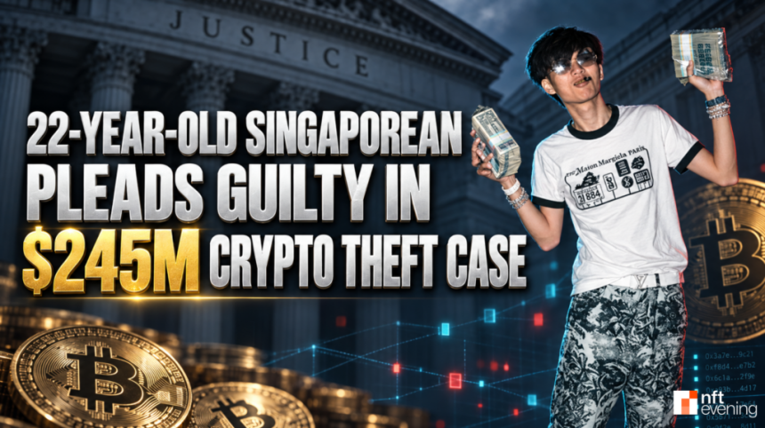 22-Year-Old Singaporean Pleads Guilty in $245M Crypto Theft Case 22-Year-Old Singaporean Pleads Guilty in $245M Crypto Theft Case
