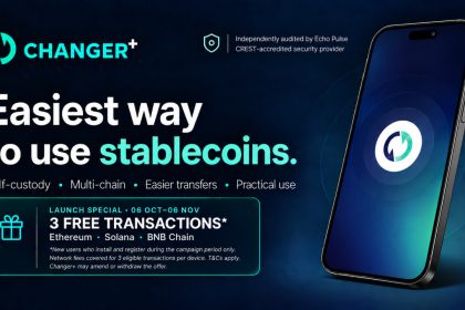 Changer+ Launches Stablecoin-First Self-Custodial Wallet to Make Stablecoins Easier to Use