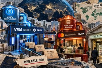 Visa and Mastercard adopt USDC payouts across 200 countries